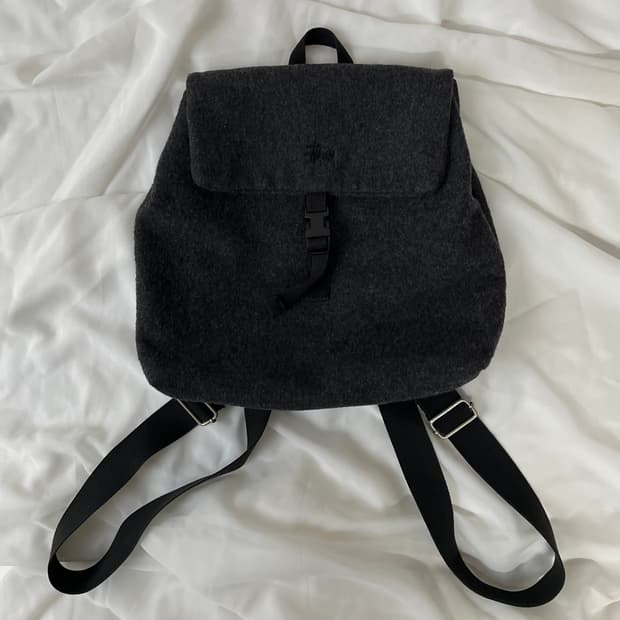 STUSSY 90's wool backpack