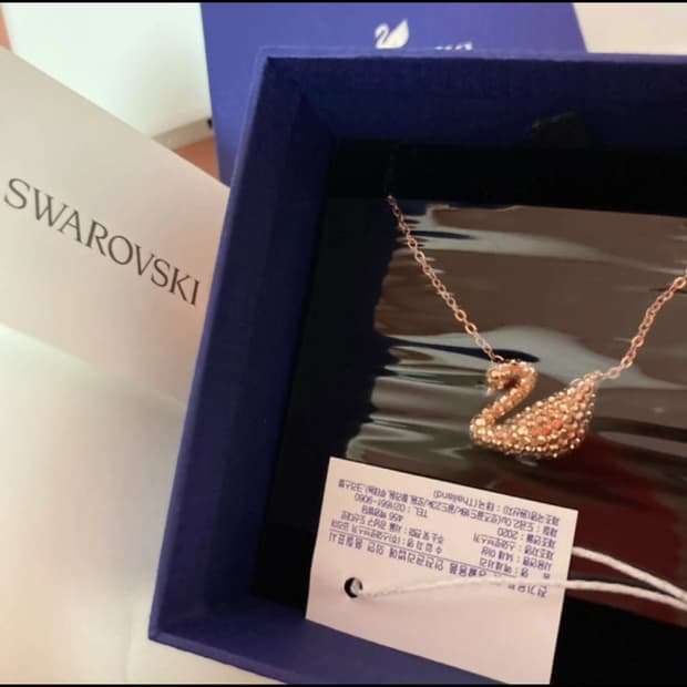 스와로브스키 정품 목걸이