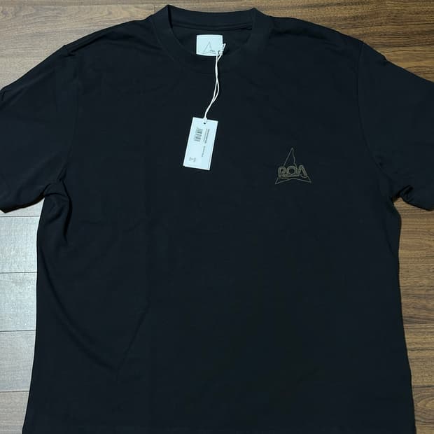 [L] ROA 24SS  그래픽 티셔츠 블랙