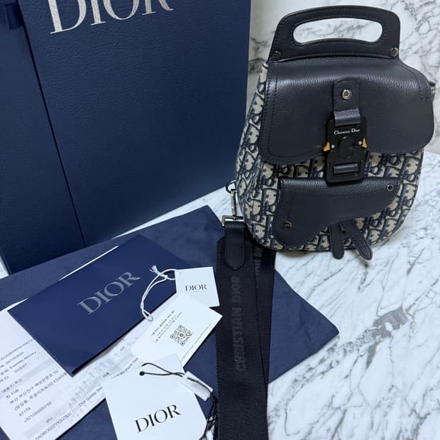 디올 오블리크 갤럽 슬링백 크로스백 메신저백
