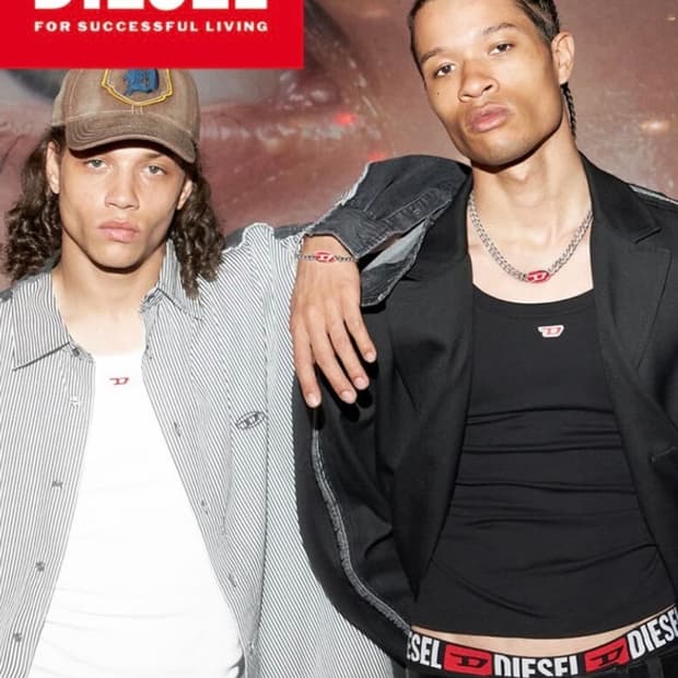 디젤 박서 드로즈 화이트 m사이즈