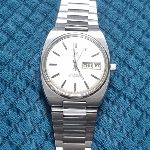 빈티지 오메가 씨마스터 오토매틱 시계