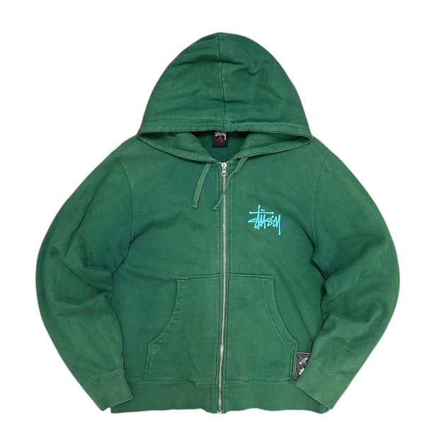 스투시 올드 빈티지 스탁로고 후드집업(S)