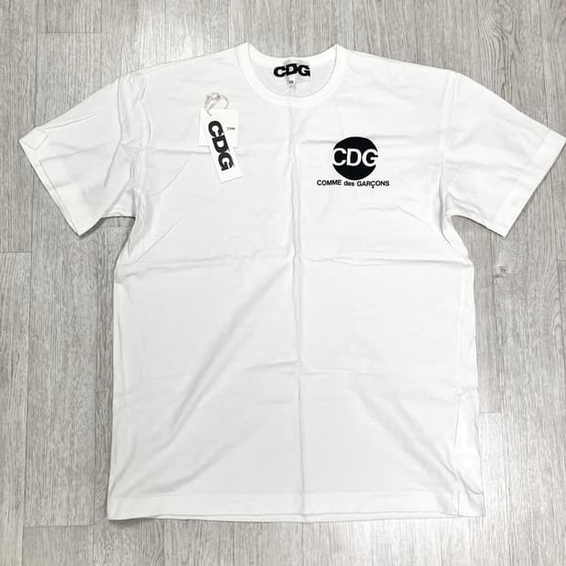 [XXL] 꼼데가르송 CDG2 반팔 화이트