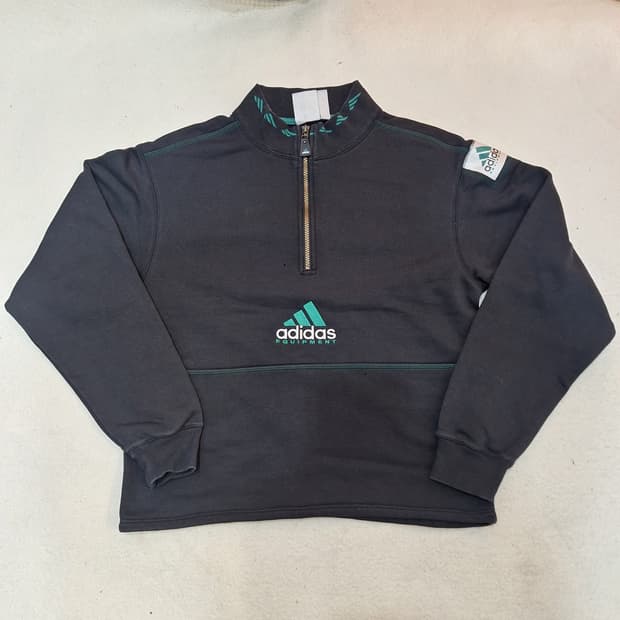 아디다스  빅로고스웻셔츠M