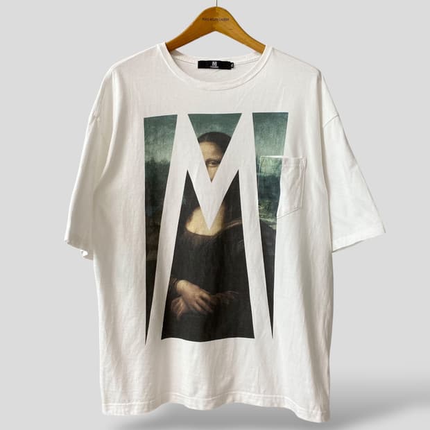 (XL)CAMBIO 모나리자 반팔티셔츠