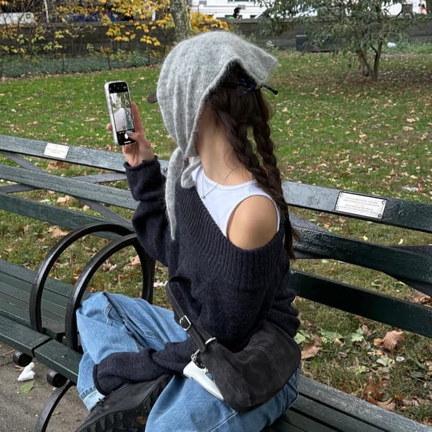 바이무드 Crew Neck Sleeveless [ivory]