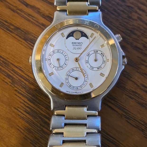 세이코 SQ100 문페이즈 