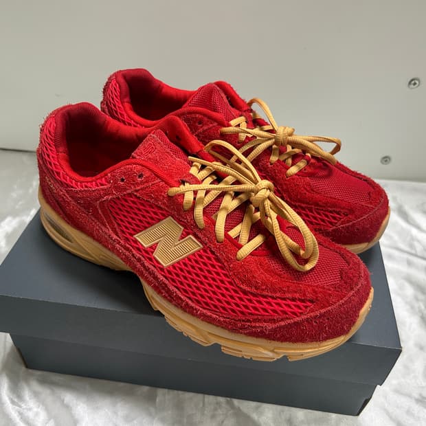엑슬림 X 뉴발란스 509 딥 레드