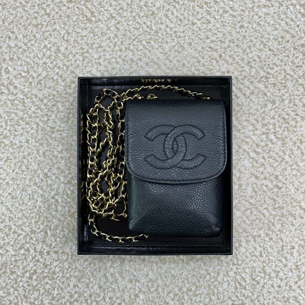 샤넬 미니 체인 크로스백