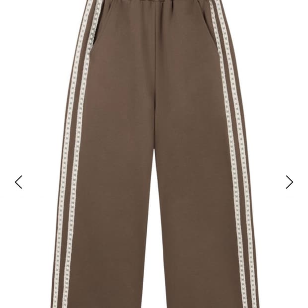 락케이크 Lace Line 2way Jogger - Brown