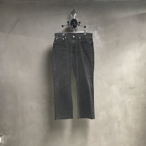 폴로 진스 흑청 데님 팬츠 14/33