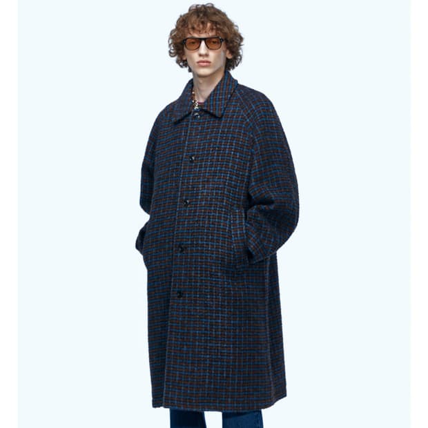 Anderson bell 발마칸 울 코트