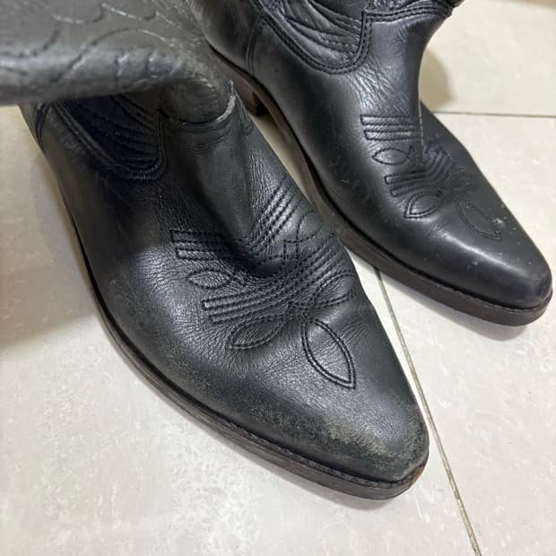 빈티지 썬더 버드 웨스턴 부츠