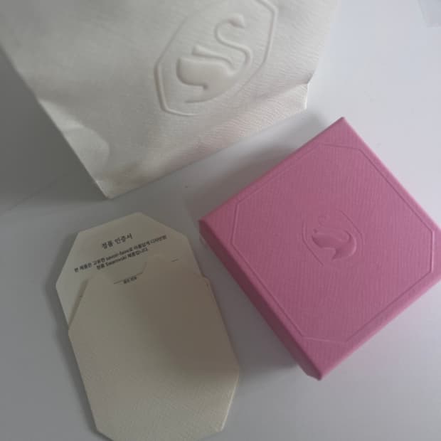 스와로브스키 블랙 스완 목걸이