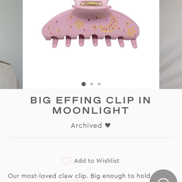 Emi Jay 문라잇 헤어클립