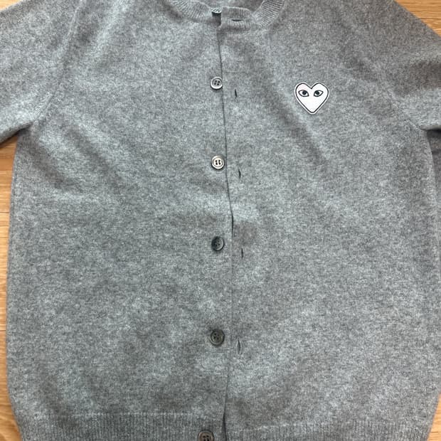 꼼데가르송 가디건 xs