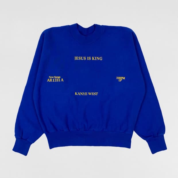 [XL]JESUS IS KING 크루넥