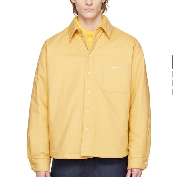 자크뮈스 르 라피아 라 슈미즈 불랑제 패딩셔츠(54)