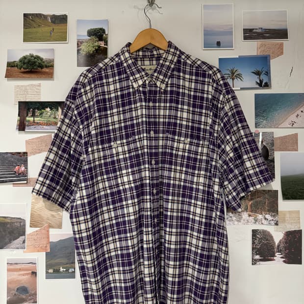 eddie bauer 체크 셔츠