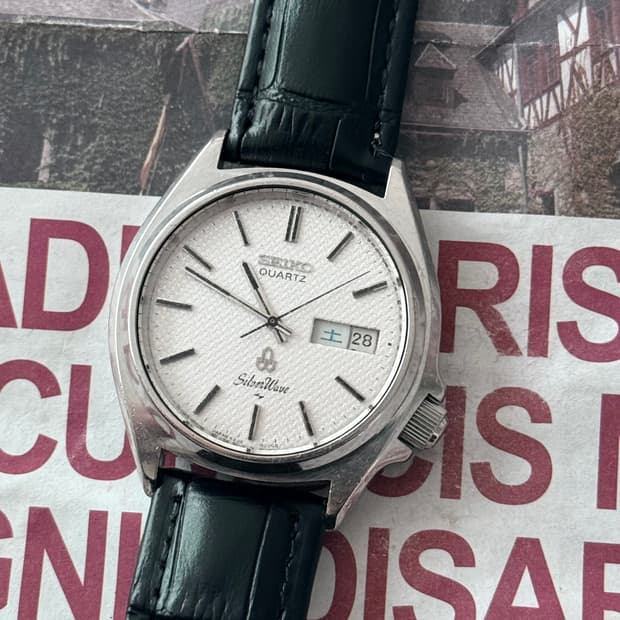 세이코 Seiko SilverWave 쿼츠 데이데이트