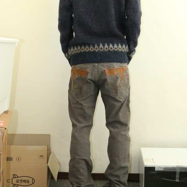 에드윈 웨스턴 스타일 코듀로이 팬츠