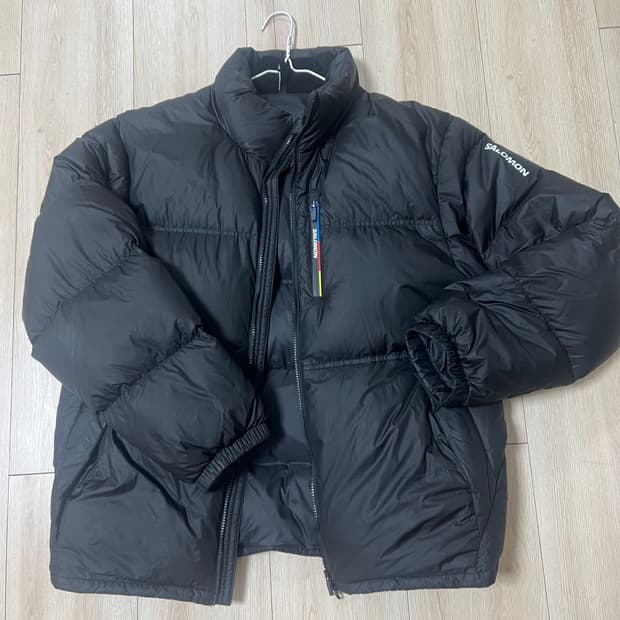 살로몬 컨투어 패딩 블랙 XL