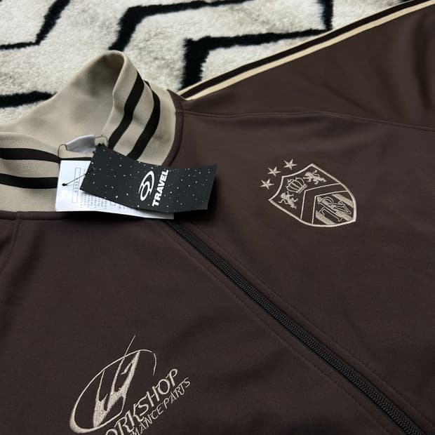 [L]트래블 오버핏 져지/브라운