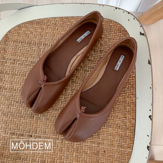 [premium] 타비 족발 플렛슈즈 로퍼