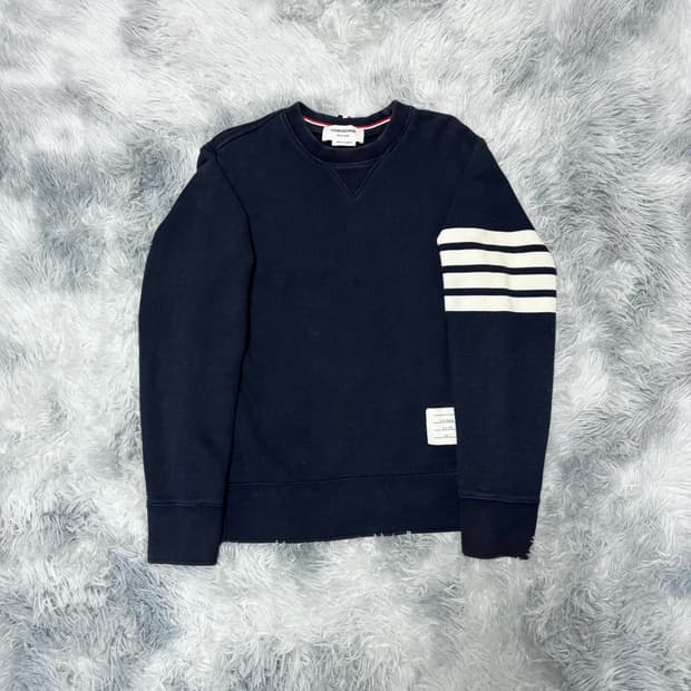 [2 Size] 톰브라운 4선 맨투맨