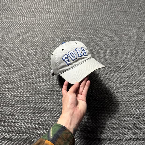 선인 모터스 Ford 포드 스펠아웃 자수 볼캡 모자 OS