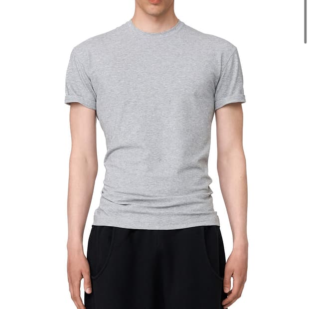 DBSR 머슬핏 티셔츠 그레이 