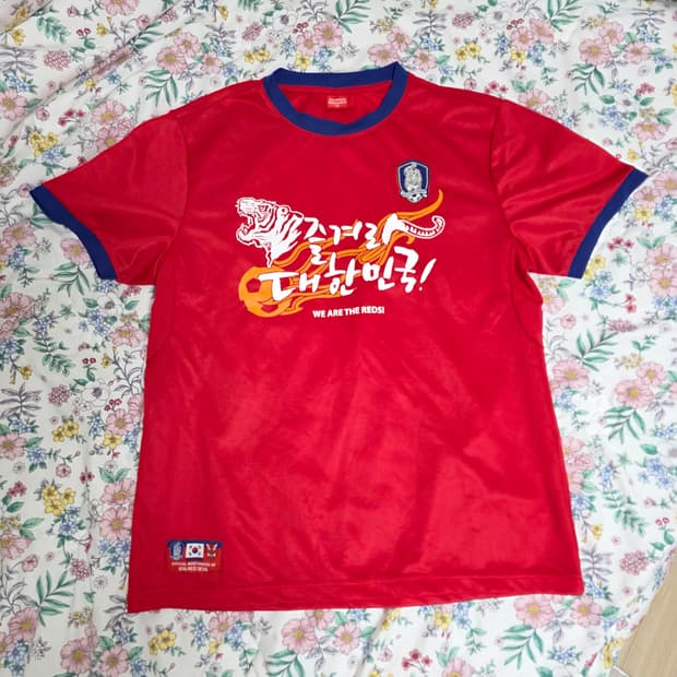 2014 KFA 공식 붉은악마 축구월드컵 반팔티셔츠