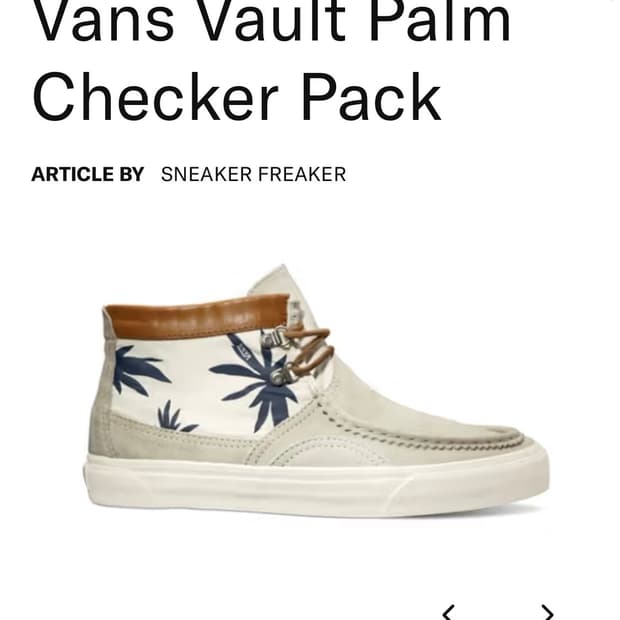 Taka Hayashi x Vans 타카하야시 반스