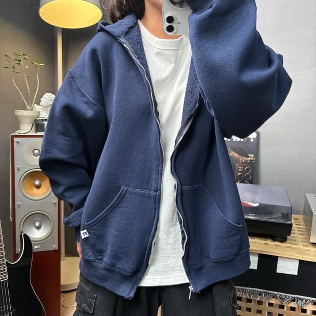 러셀 후드집업