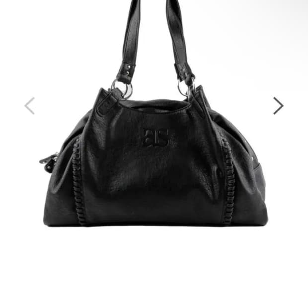 애즈온 보니타 빅백 블랙 가방