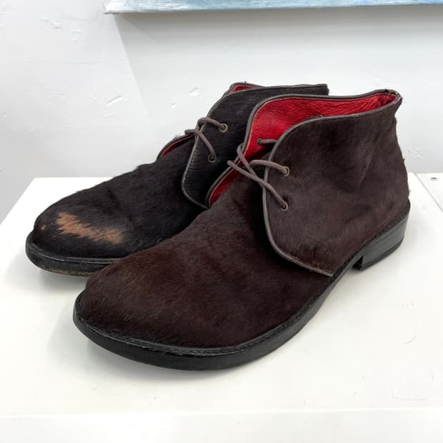 [240] 장폴고티에 송치 퍼 처카 부츠