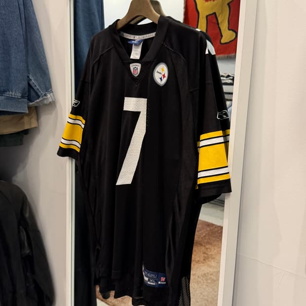 Reebok 리복 NFL 피츠버그 스틸러스 No.7 풋볼 저지