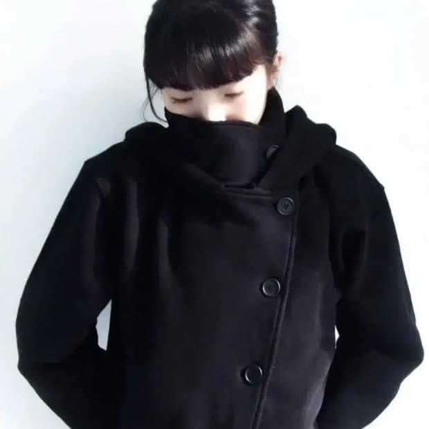 오스하이 하이넥 후드집업