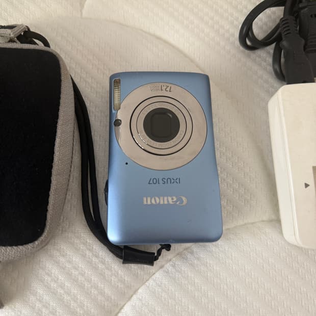 캐논 익서스 107 빈티지 디카+충전기