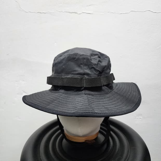 스페이버 밀리터리 블랙 정글모 버킷햇