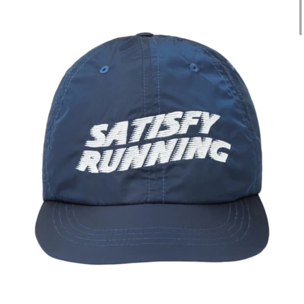 새티스파이 플라이트실크 러닝캡 옵시디안