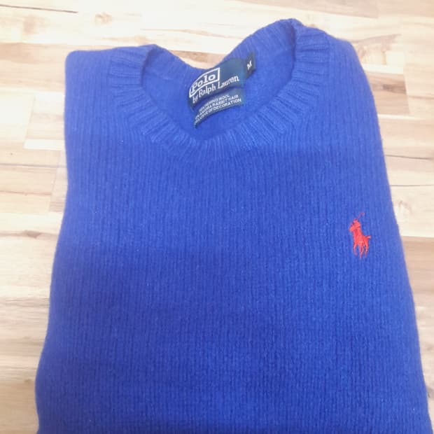 폴로 양모 니트 사이즈M 