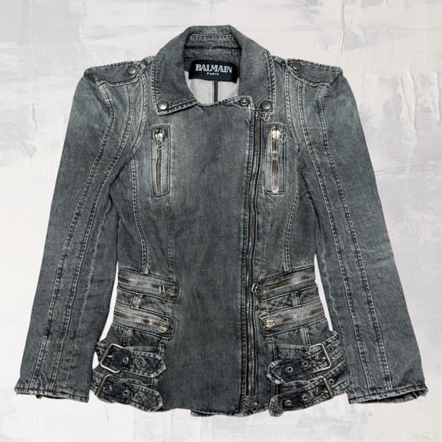 발망 데카르넹기 2010SS 패디드 라이더자켓 34