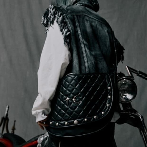 떠그클럽 CHOPPER QUILTED MESSENGER BAG