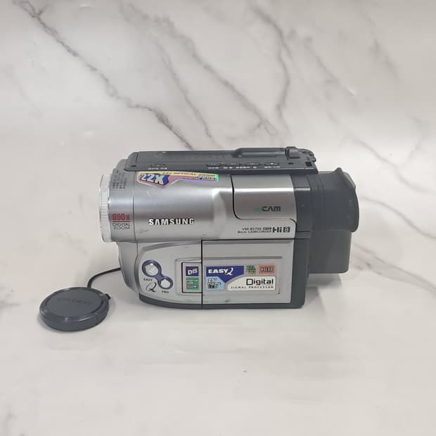 작동확인x 삼성 8mm Hi8 캠코더 VM-B5700