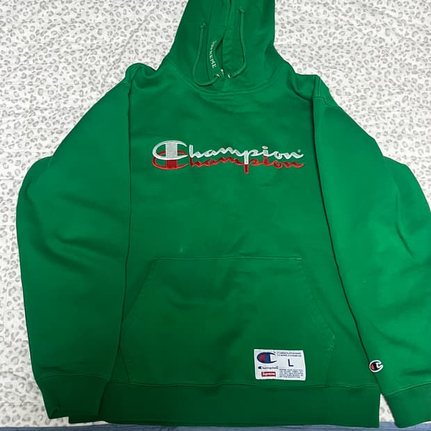 슈프림 챔피온 후드티