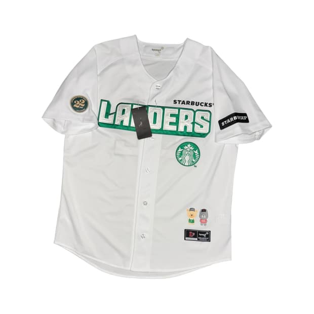 SSG X Starbucks 랜더스 스타벅스 콜라보 유니폼
