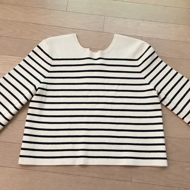 [2회착] maje 사랑스러운 스트라이프 니트 마쥬 스웨터