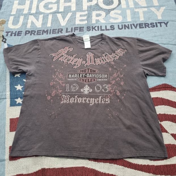 할리데이비슨 빈티지 티셔츠 (HARLEY-DAVIDSON)